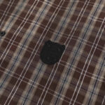 Vintage Distressed Patchwork Star Plaid Shirt - Image 7