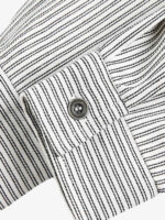 Street Dark Print Striped Long Sleeve Shirt - Image 5