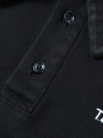 Wasteland Style Retro Washed Faux Two-Piece Shirt - Image 5