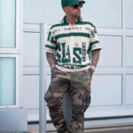 Thesupermade Contrast Color Slash Polo Shirt