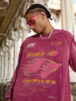Thesupermade Washed Edge Long Sleeve T-Shirt - Image 10