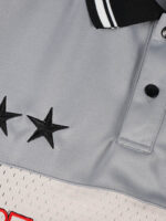 Retro Sports Jersey Polo Shirt - Image 4