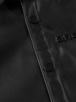 Cleanfit Short-Sleeve PU Leather Shirt - Image 8